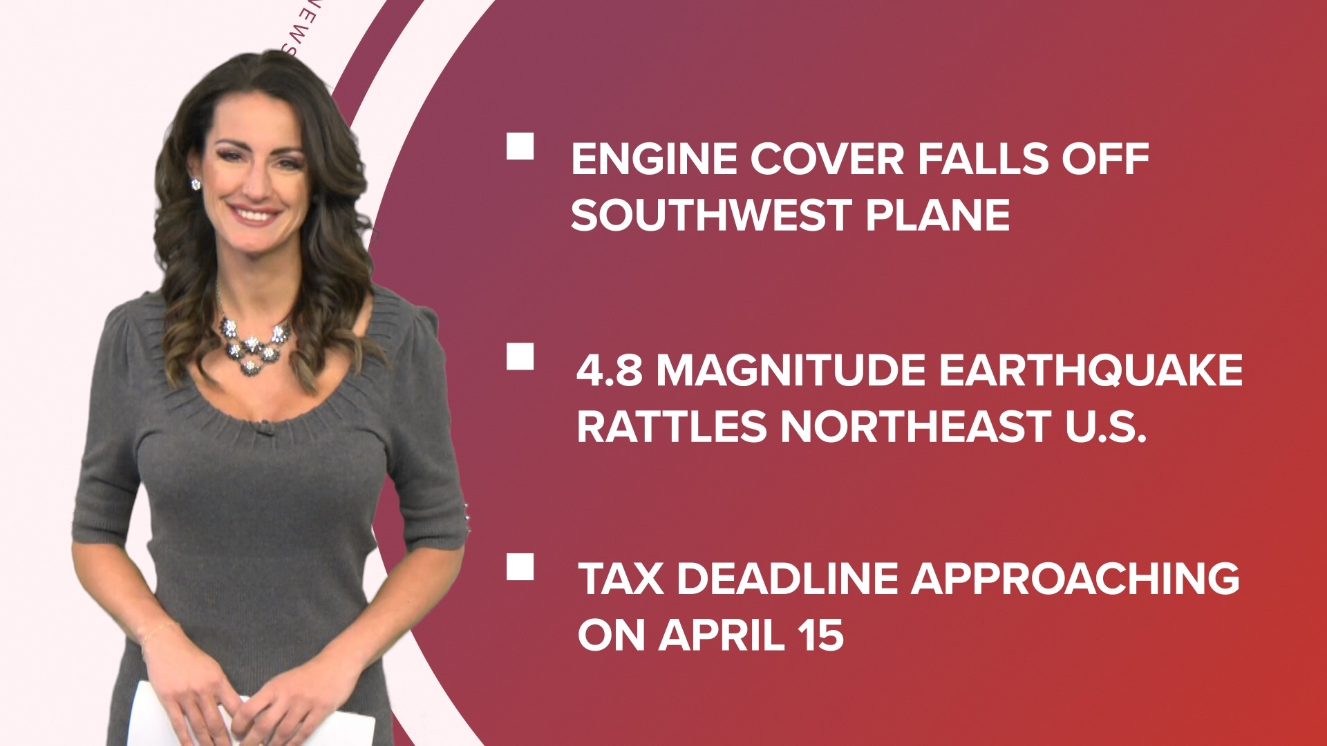 A look at what is happening in the news from a Southwest flight makes an emergency landing to reaction on the NCAA women's basketball championship