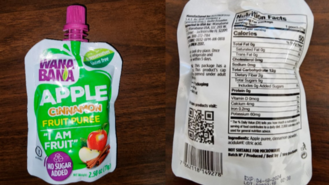 Recall: More fruit pouch brands recalled due to lead concerns - Vimarsana News