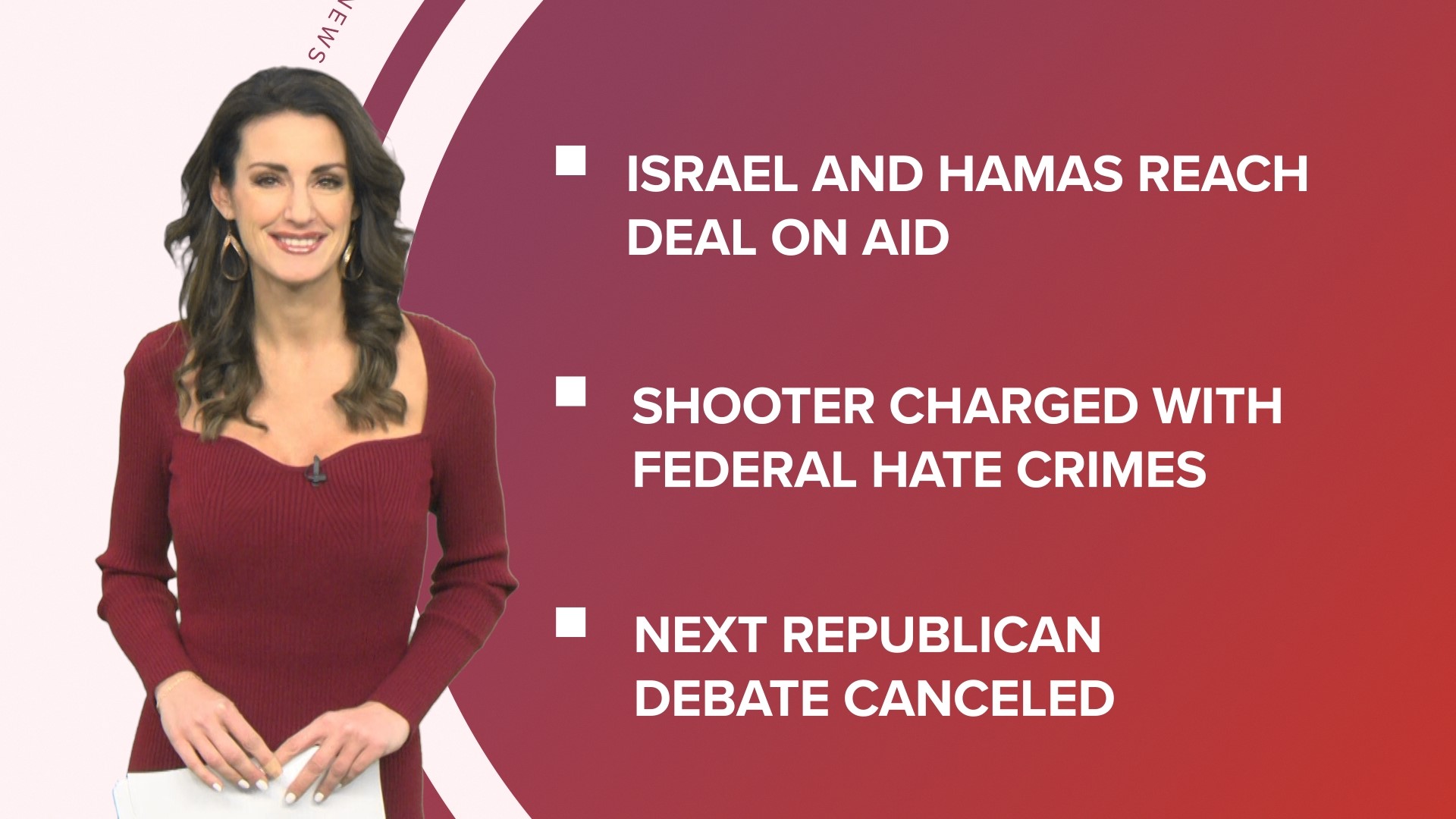 A look at what is happening in the news from the 2022 Club Q shooter facing federal hate crime charges to tackling overdraft fees and the 2024 Coachella lineup.