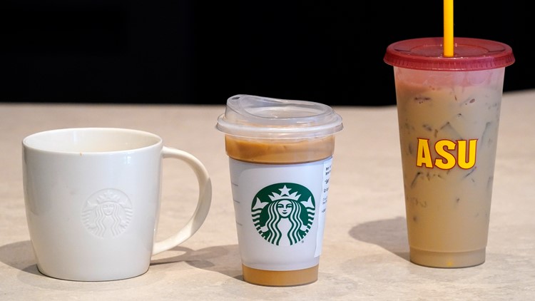Starbucks moves to reusable cups in sustainability push