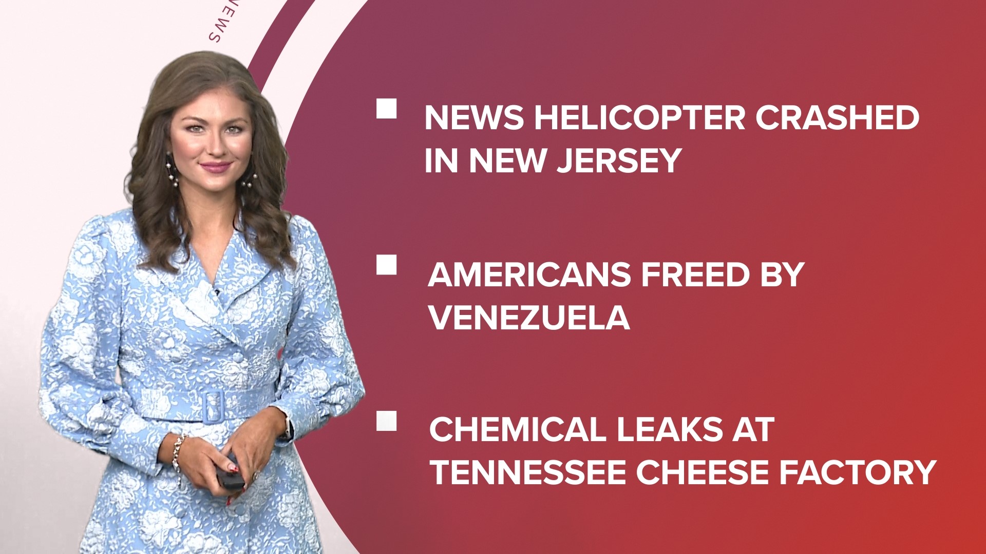 A look at what is happening in the news from a fatal helicopter crash in Philadelphia to U.S. swaps prisoners with Venezuela and pet shelters full for the holidays.