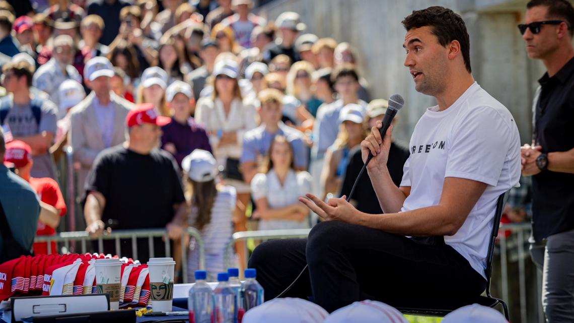 Conservative activist Charlie Kirk dies after being shot at Utah college event
