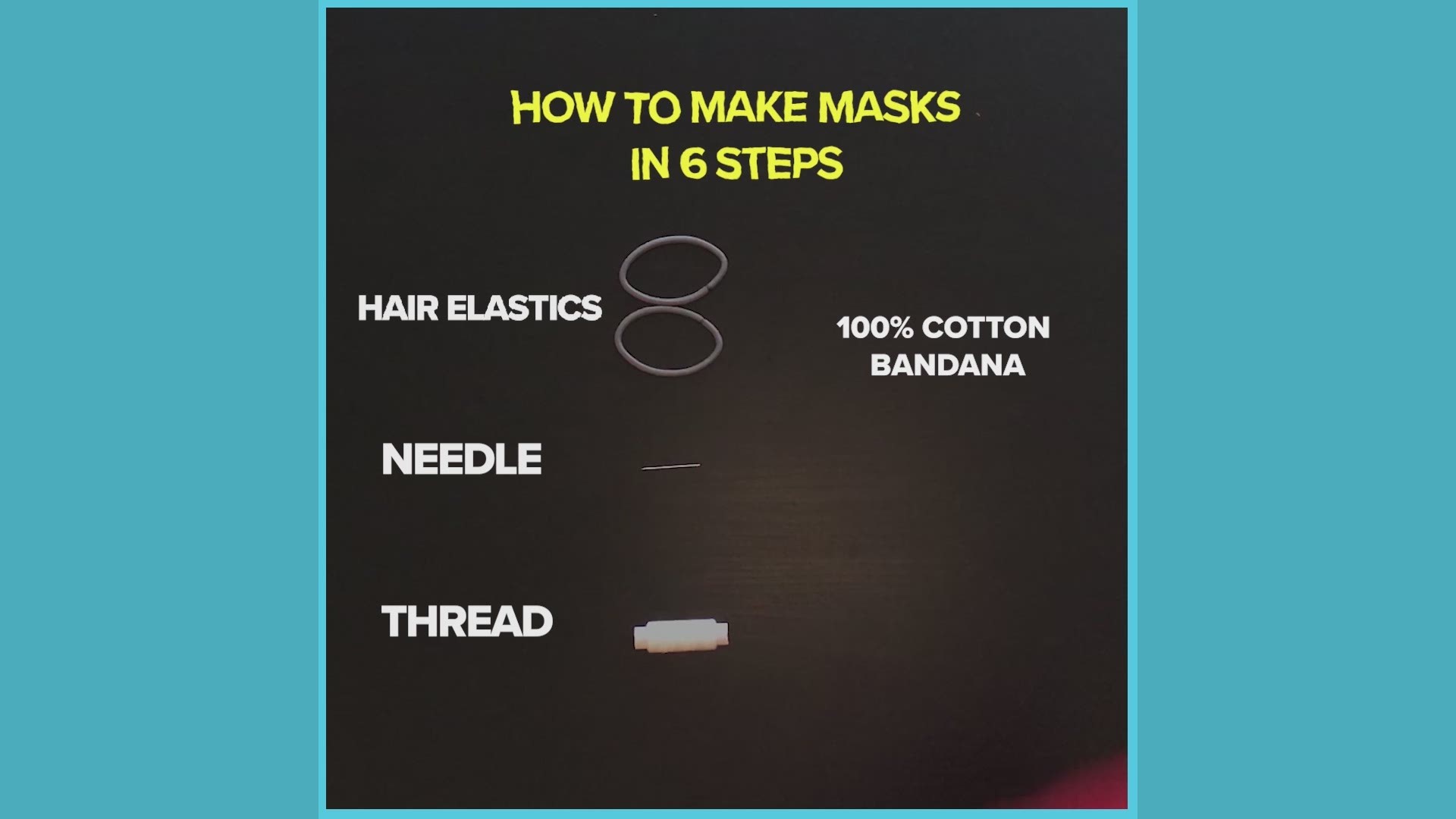 How To Make Your Own Face Mask To Combat Coronavirus Spread