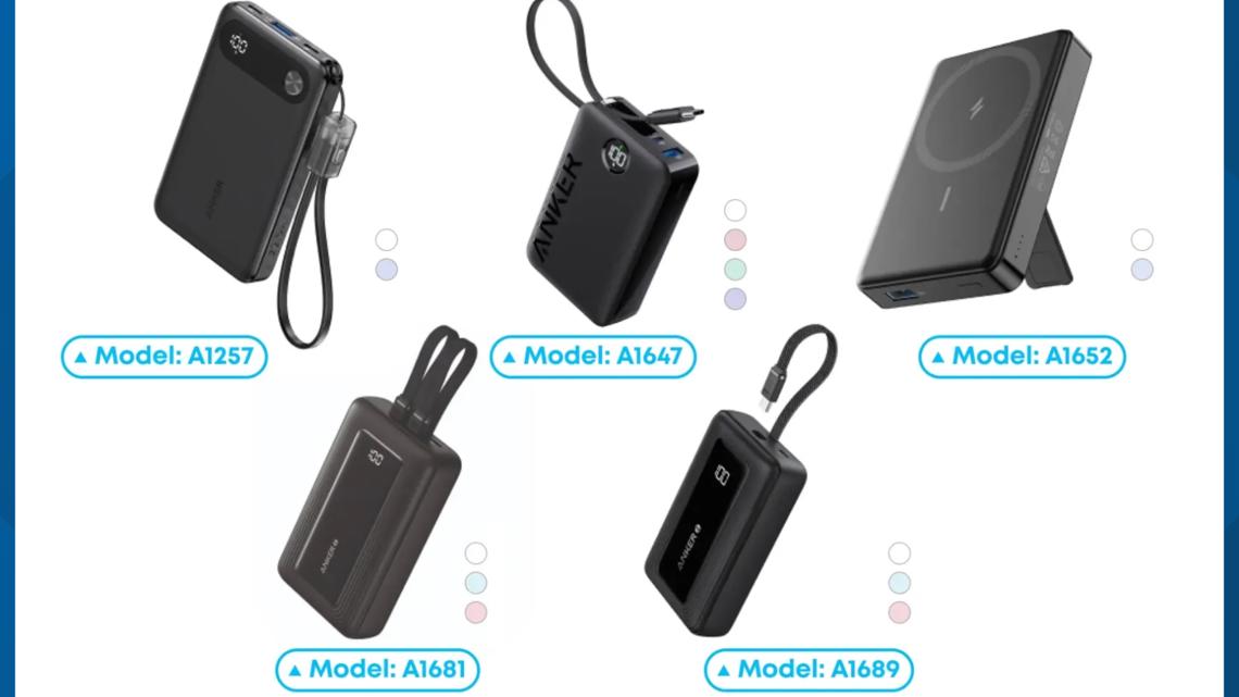Anker recalls five more power bank models due to fire risk: See