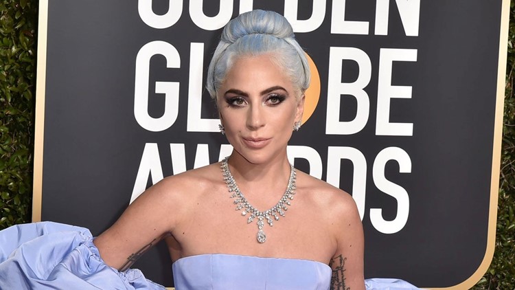 Lady gaga discount golden globe dress