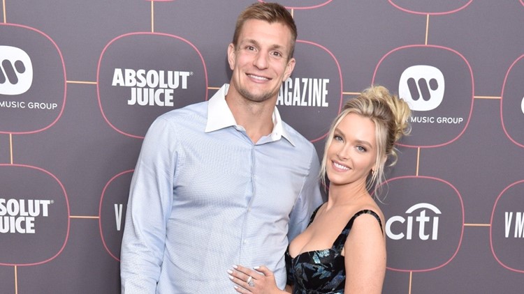 Camille Kostek Dressed as Boyfriend Rob Gronkowski for Halloween