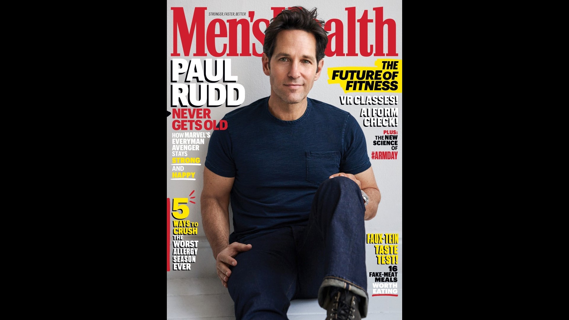 Paul Rudd Workout Routine Paul Rudd Reveals His Secret to Youthfulness and Happiness | wusa9.com