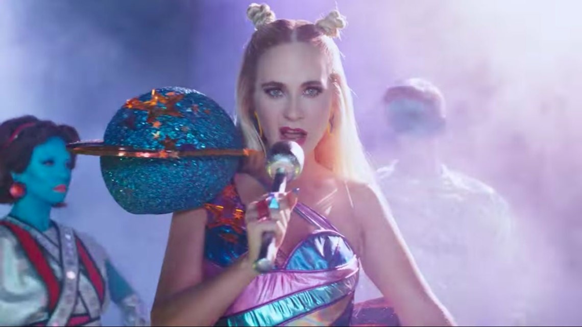 Zooey Deschanel Is Mistaken For Katy Perry In New Not The End Of The World Music Video Wusa9 Com