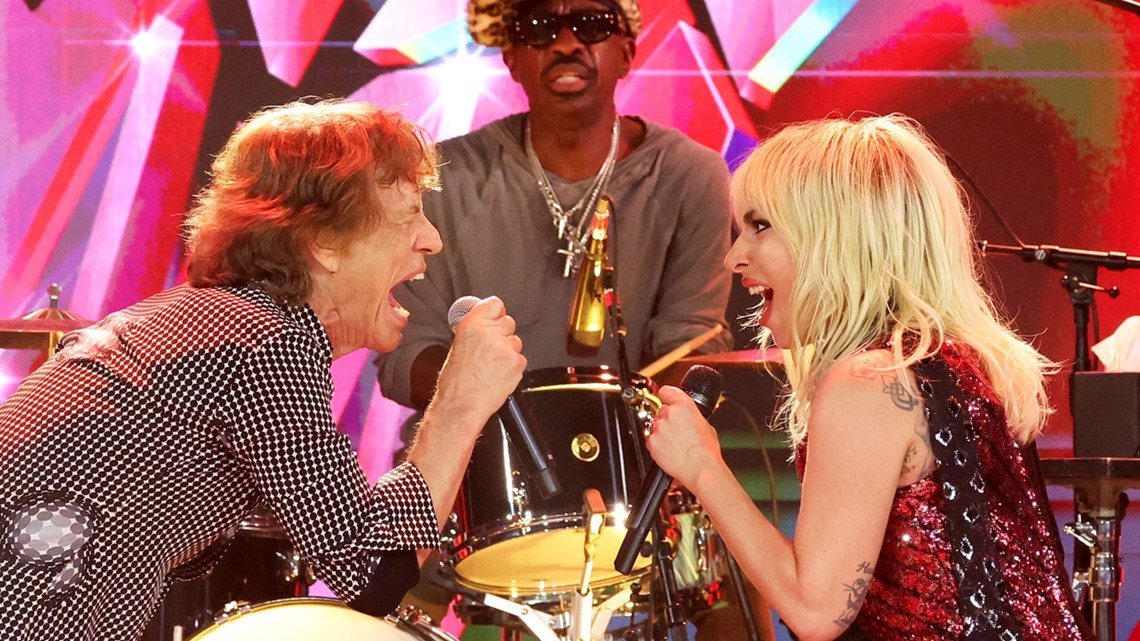 Lady Gaga Performs With the Rolling Stones at Album Release Show: Watch