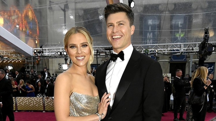 Colin Jost Admits He Wasn T Much Help Planning His And Scarlett Johansson S Wedding Exclusive Wusa9 Com