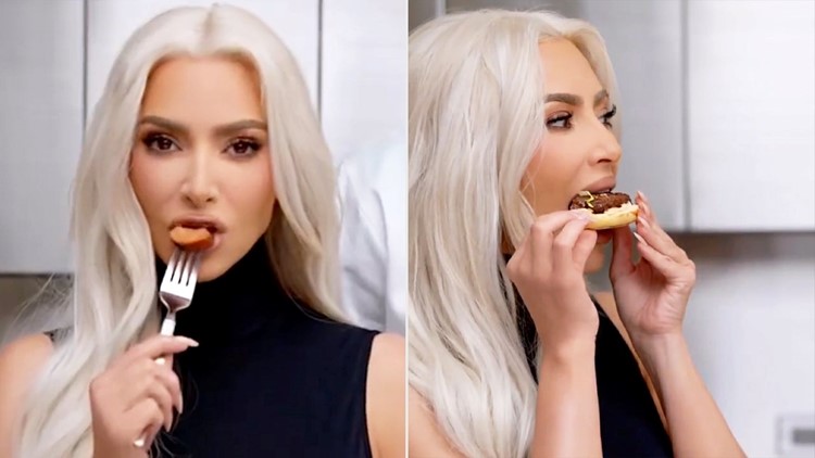 Kim Kardashian Posts Proof She Did Eat Beyond Meat Burger in Viral  Commercial | wusa9.com