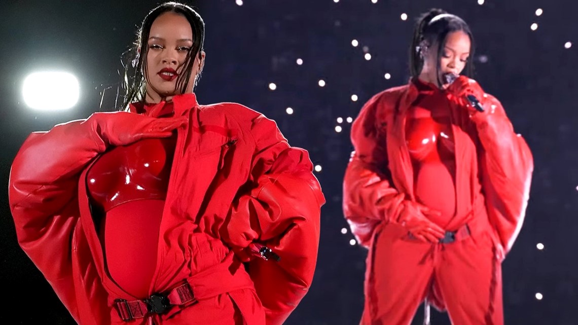 A$AP Rocky cheers on pregnant Rihanna at 2023 Oscars