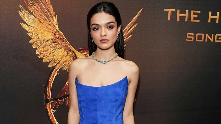 hunger games blue dress 