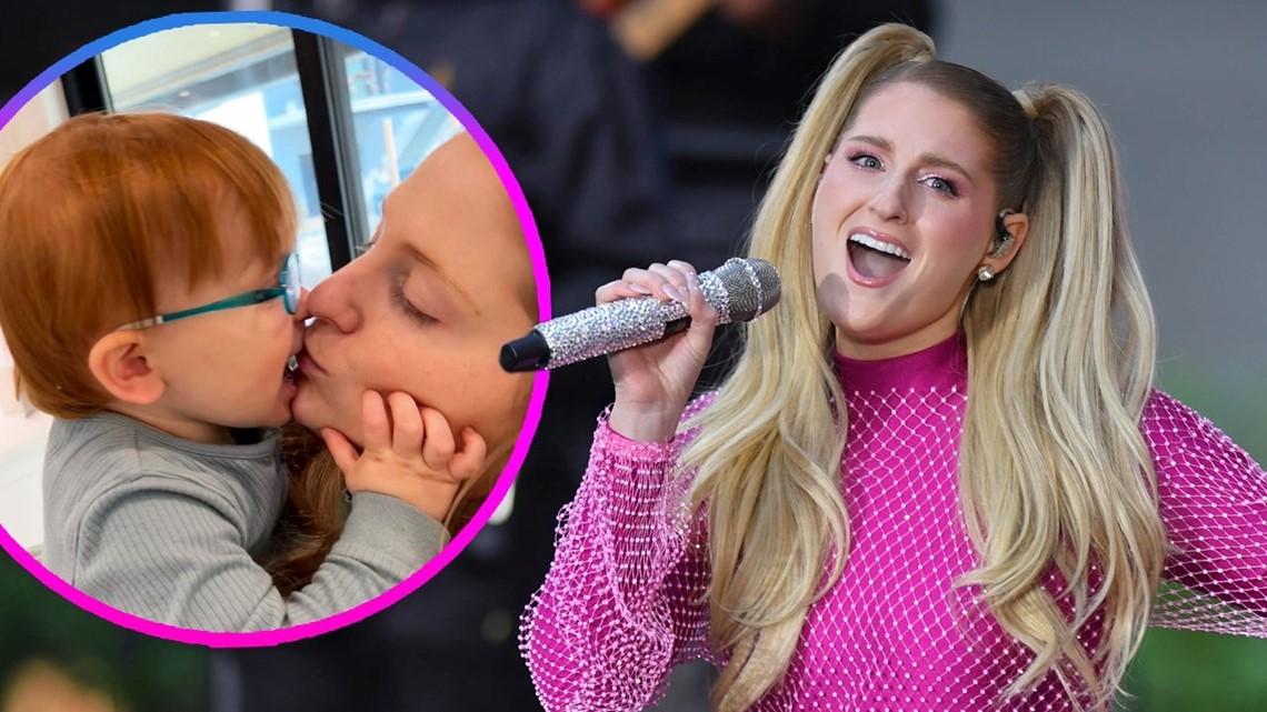 Meghan Trainor Hardcore Porn - Meghan Trainor's 1-Year-Old Son Makes an Adorable Appearance at Mom's  Performance | wusa9.com