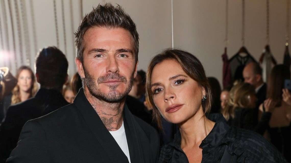 David Beckham Takes Style Cues from Wife Victoria