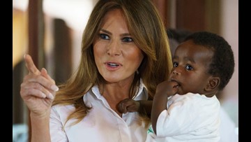 Little 3d Toddler Porn - Melania Trump says controversial jacket was a message 'for ...