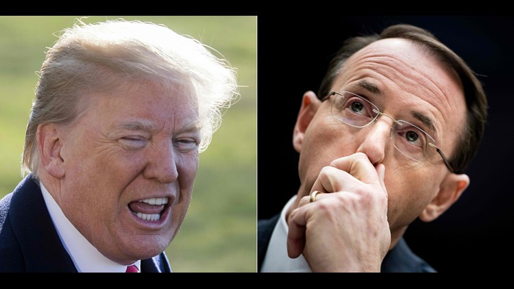 Trump would 'prefer' keeping embattled top official Rosenstein Trump would 'prefer' keeping embattled top official Rosenstein