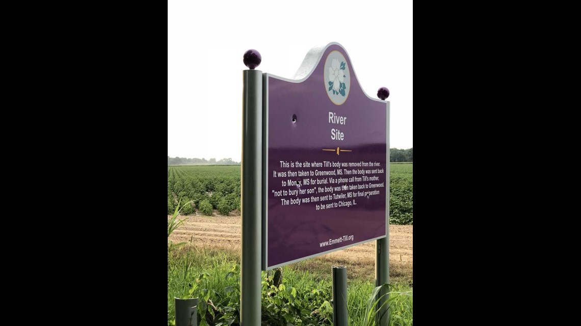 Just 35 Days After Being Replaced Emmett Till Memorial Sign Hit With