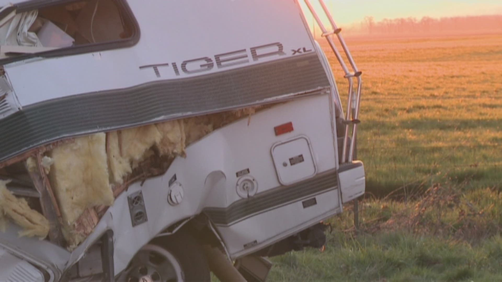 OSP trooper rescues girl, 5, from burning motor home after fatal crash ...