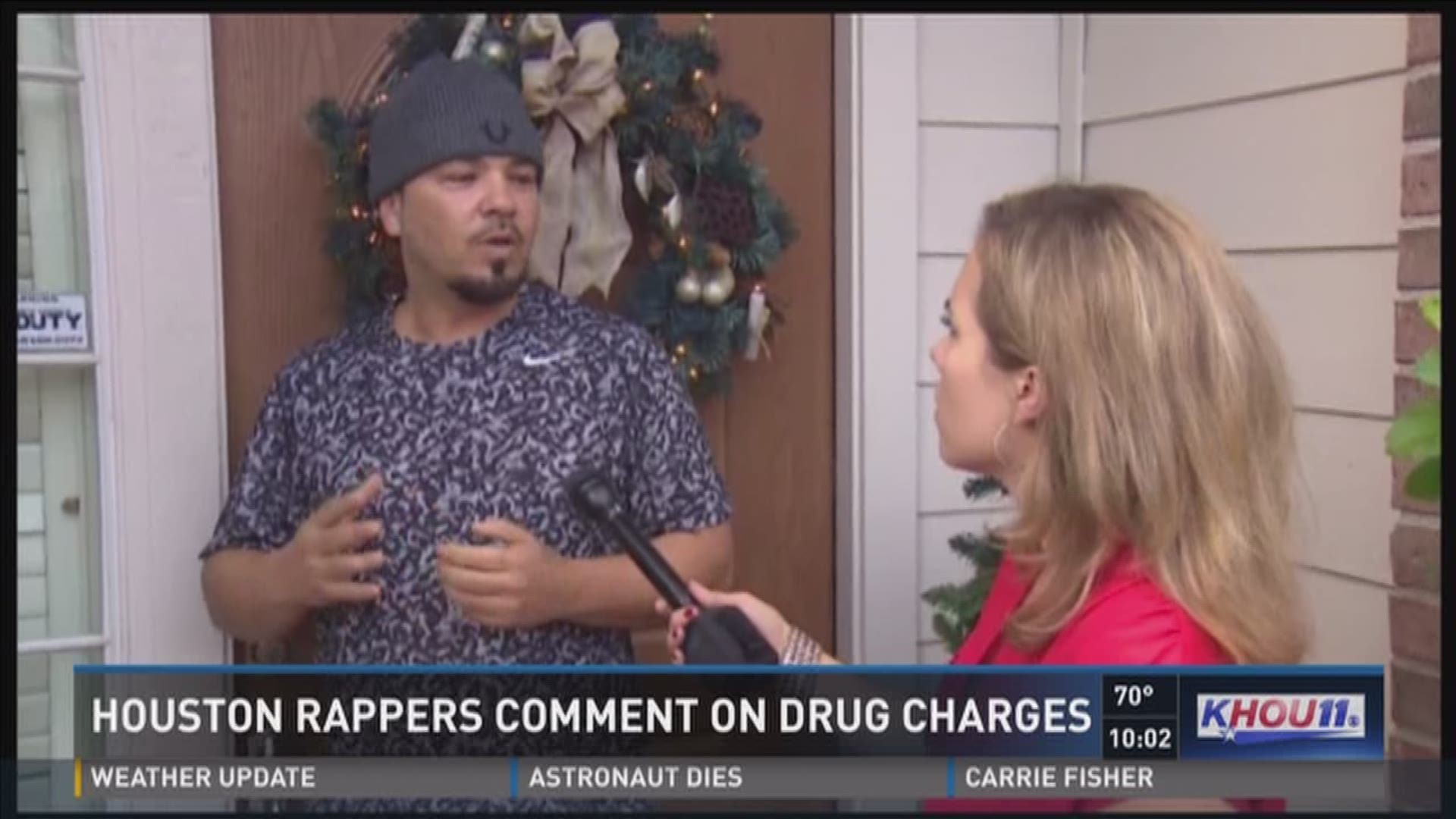 Baby Bash spoke to KHOU 11 News on Friday after he and fellow rapper Paul Wall were arrested on felony drug charges while at a party Thursday night.