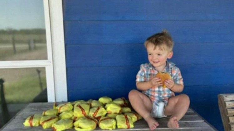 2-year-old Texas boy has 31 cheeseburgers delivered by DoorDash without mom knowing