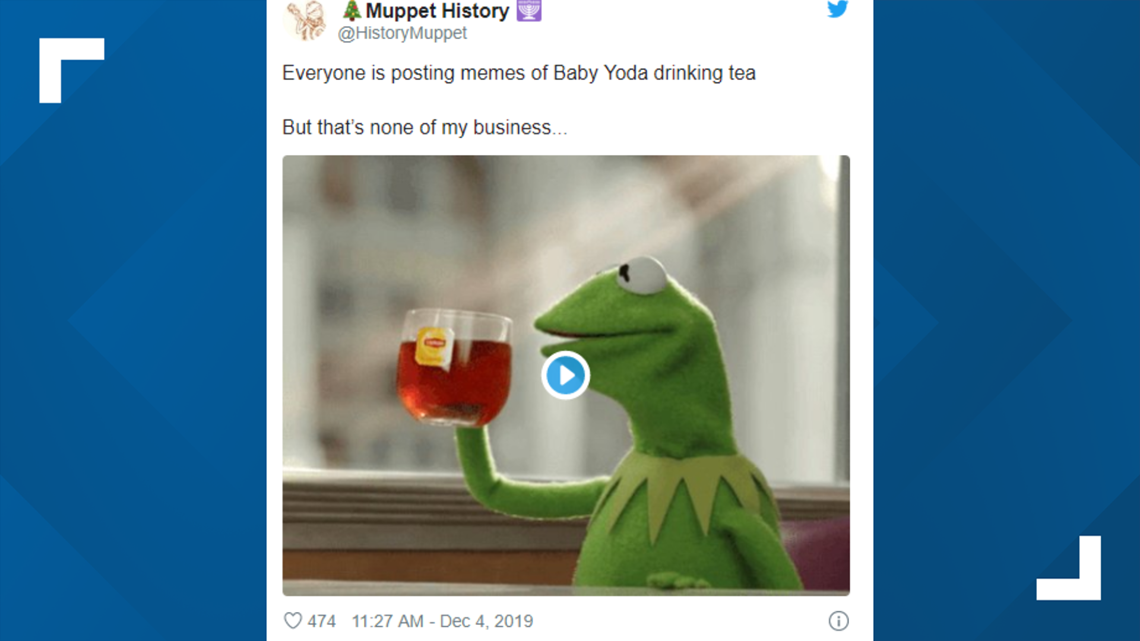 Kermit That S None Of My Business Meme Named Meme Of The Decade Wusa9 Com