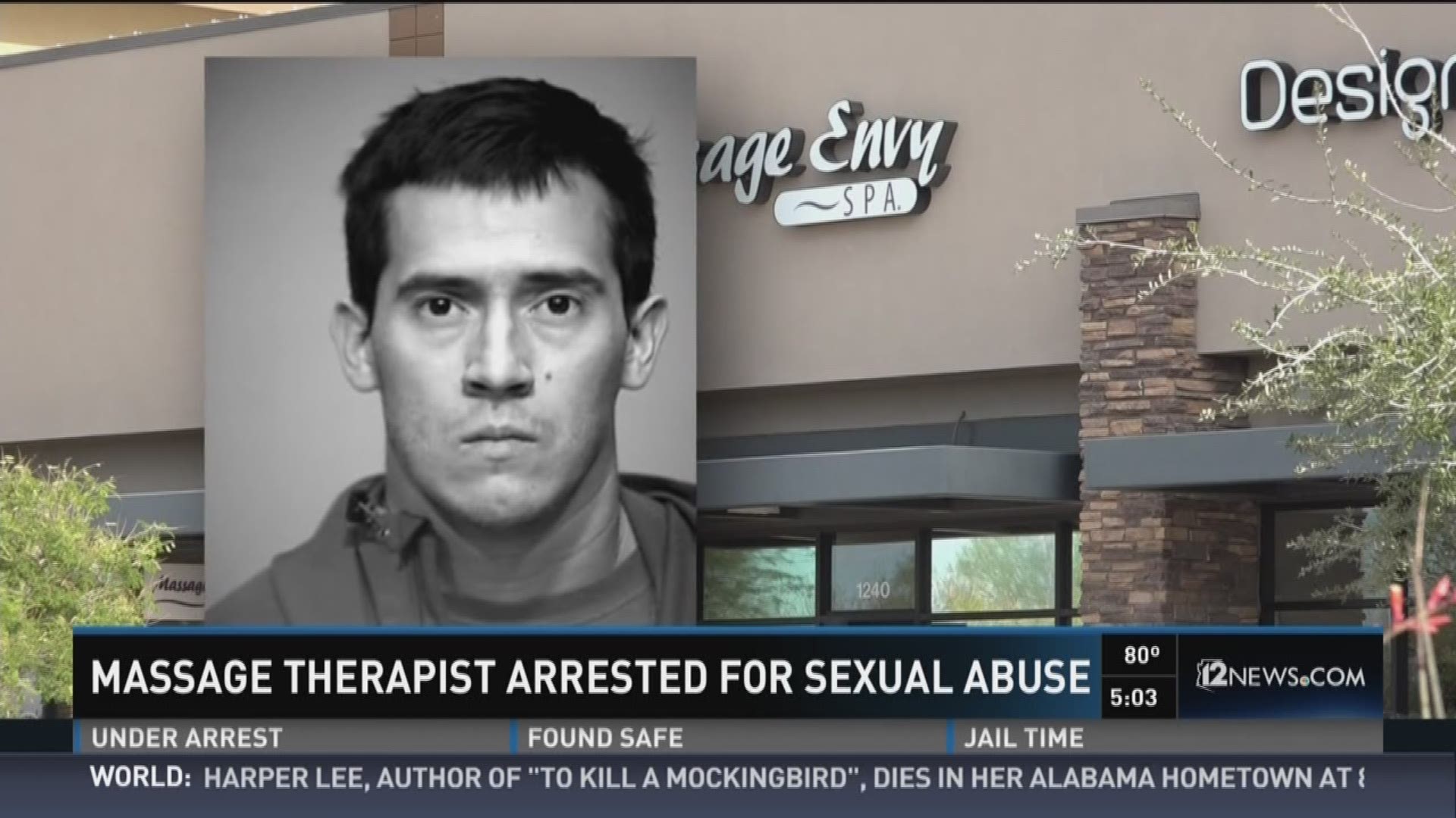 Peoria Massage Therapist Arrested For Sexual Abuse