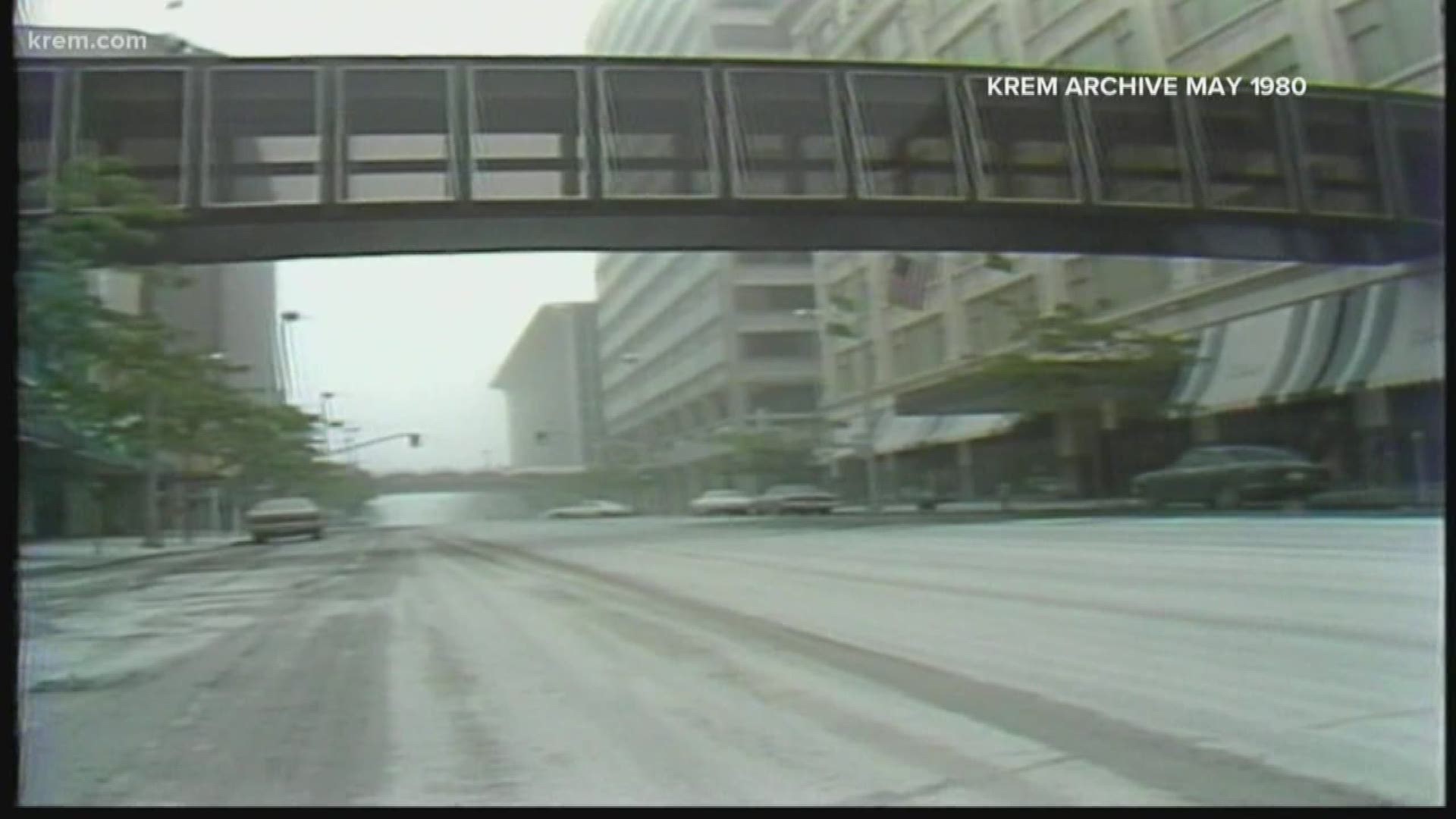 Videos from the KREM 2 archives show the aftermath of the Mount St. Helens eruption, as Spokane and others cities were covered in volcanic ash.