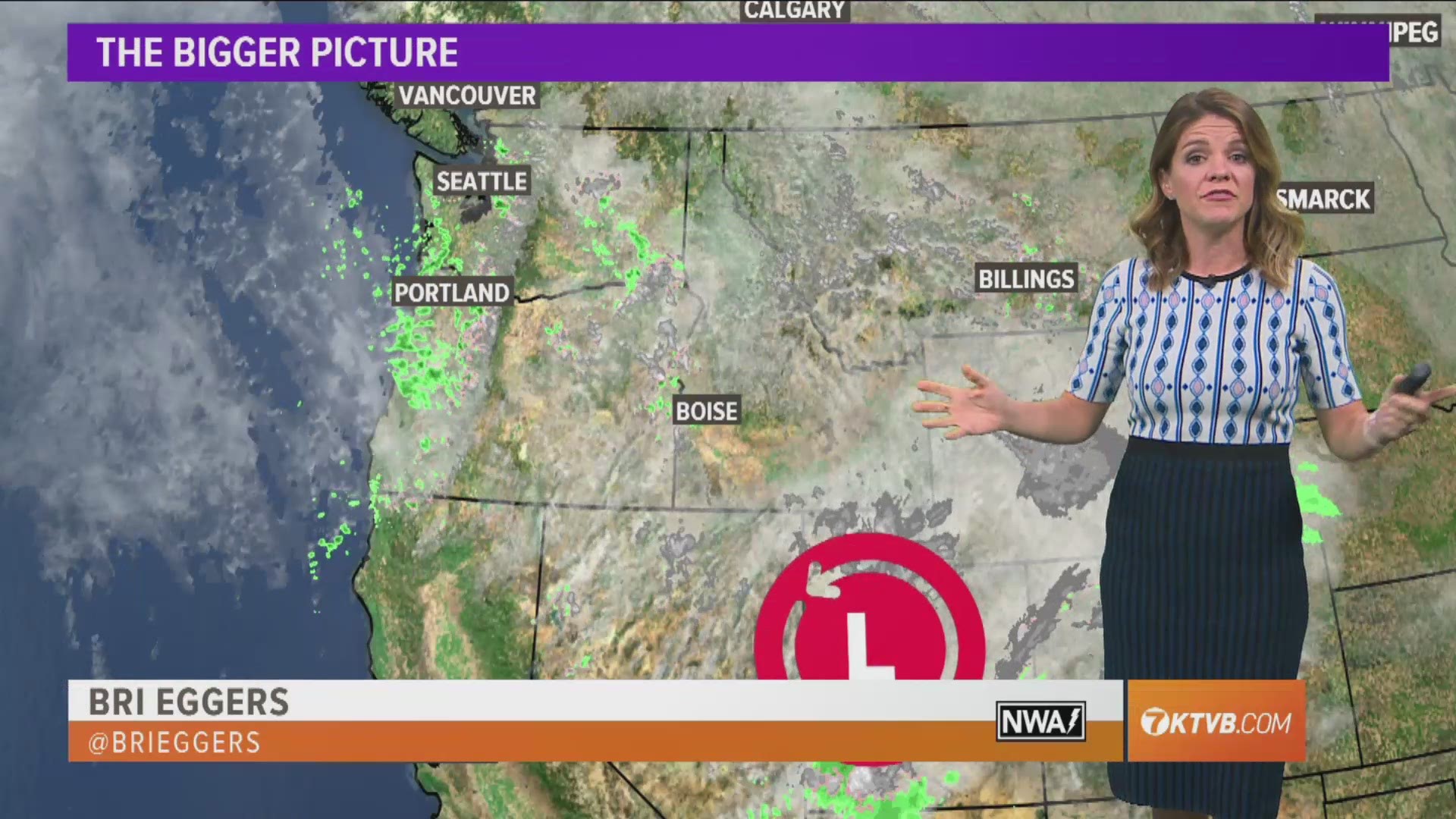 Bri Eggers says a storm bringing snow and high winds will arrive on Tuesday. That should hamper holiday travel plans.