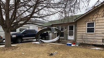 Airplane parts fall from sky in Denver area