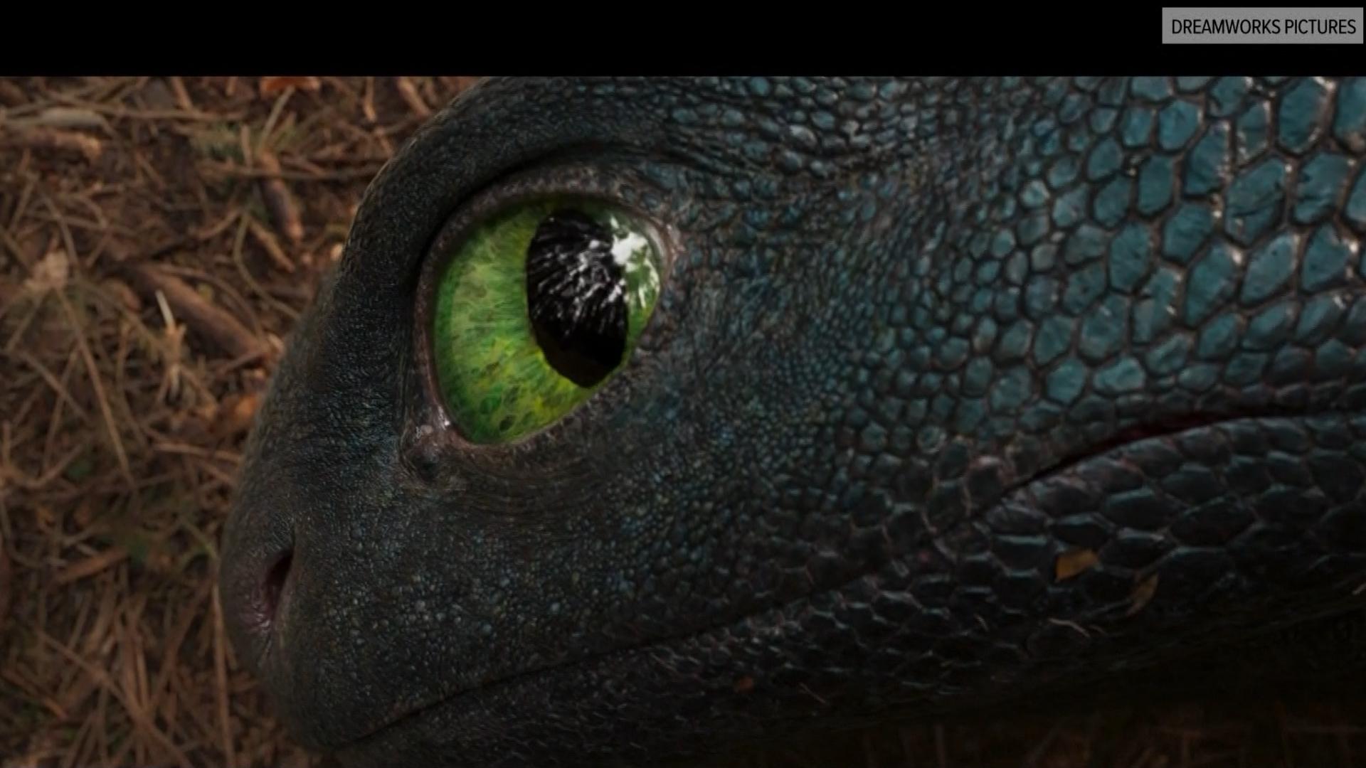 "How to Train Your Dragon" takes over "Take a Look." Mark S. Allen catches up with the cast and crew of the live-action remake of this classic story. 