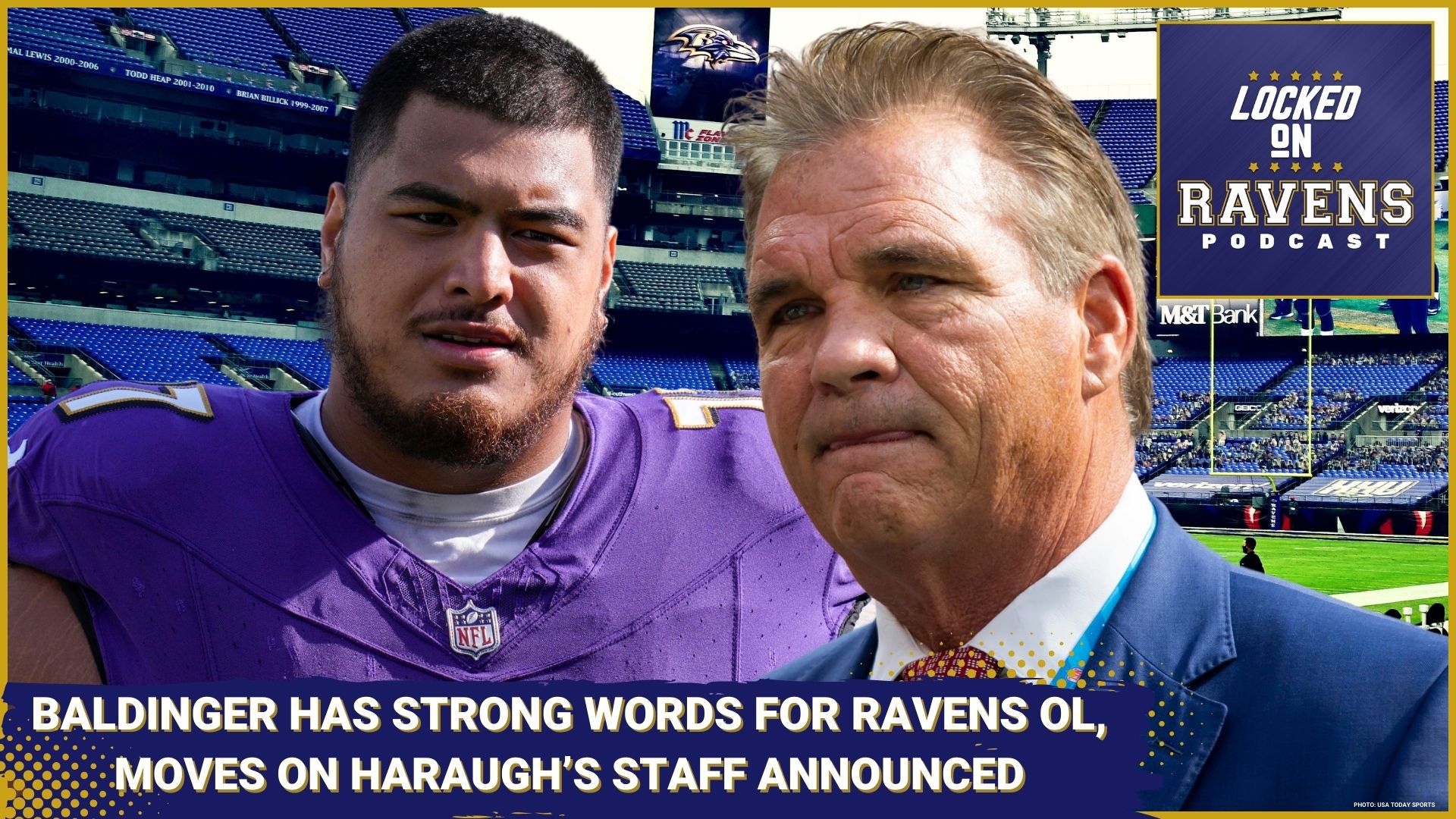We look at Brian Baldinger having strong words for the Baltimore Ravens' offensive line, discussing what was said and more.