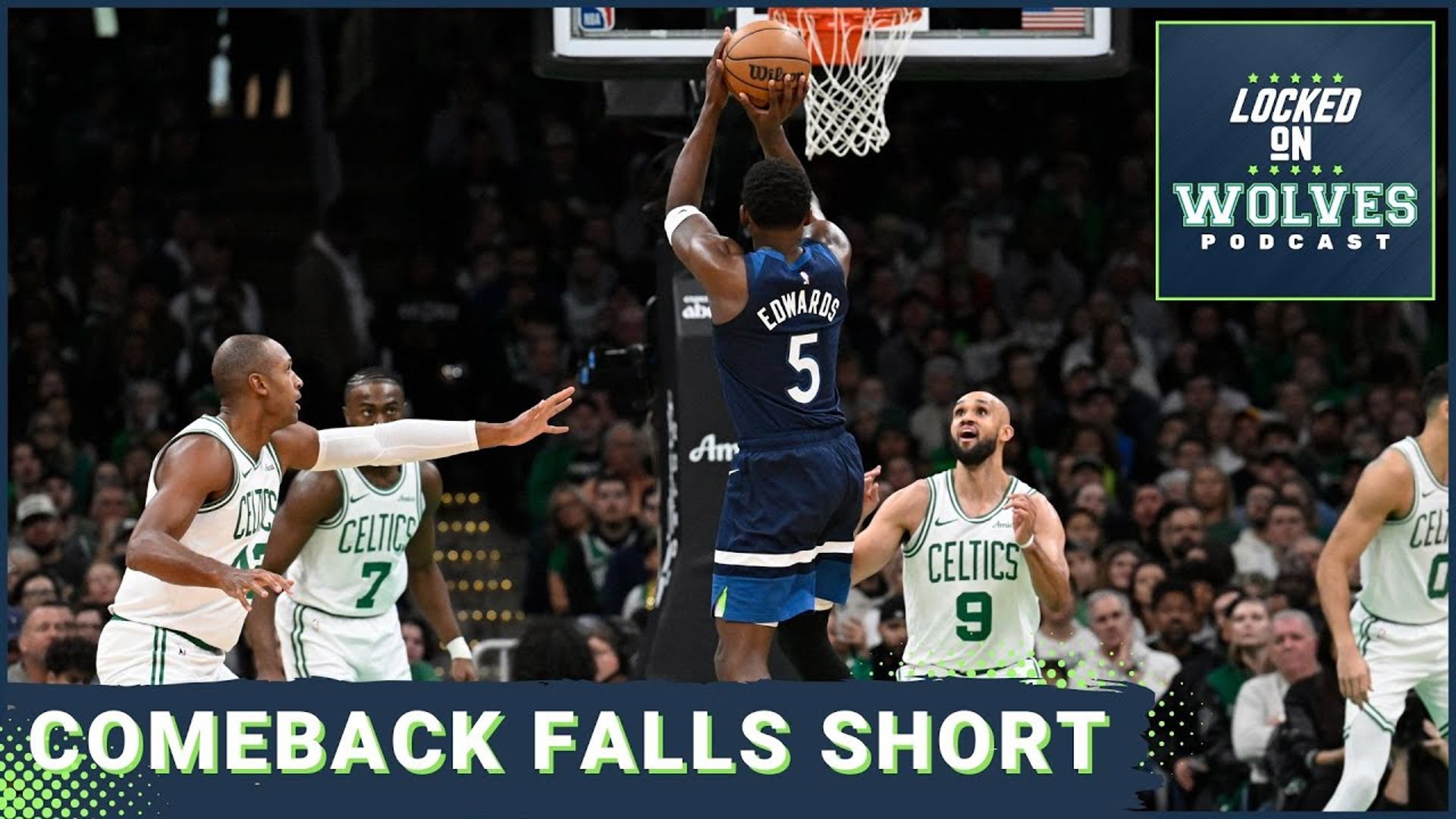 Minnesota Timberwolves comeback falls just short as Boston Celtics hold on