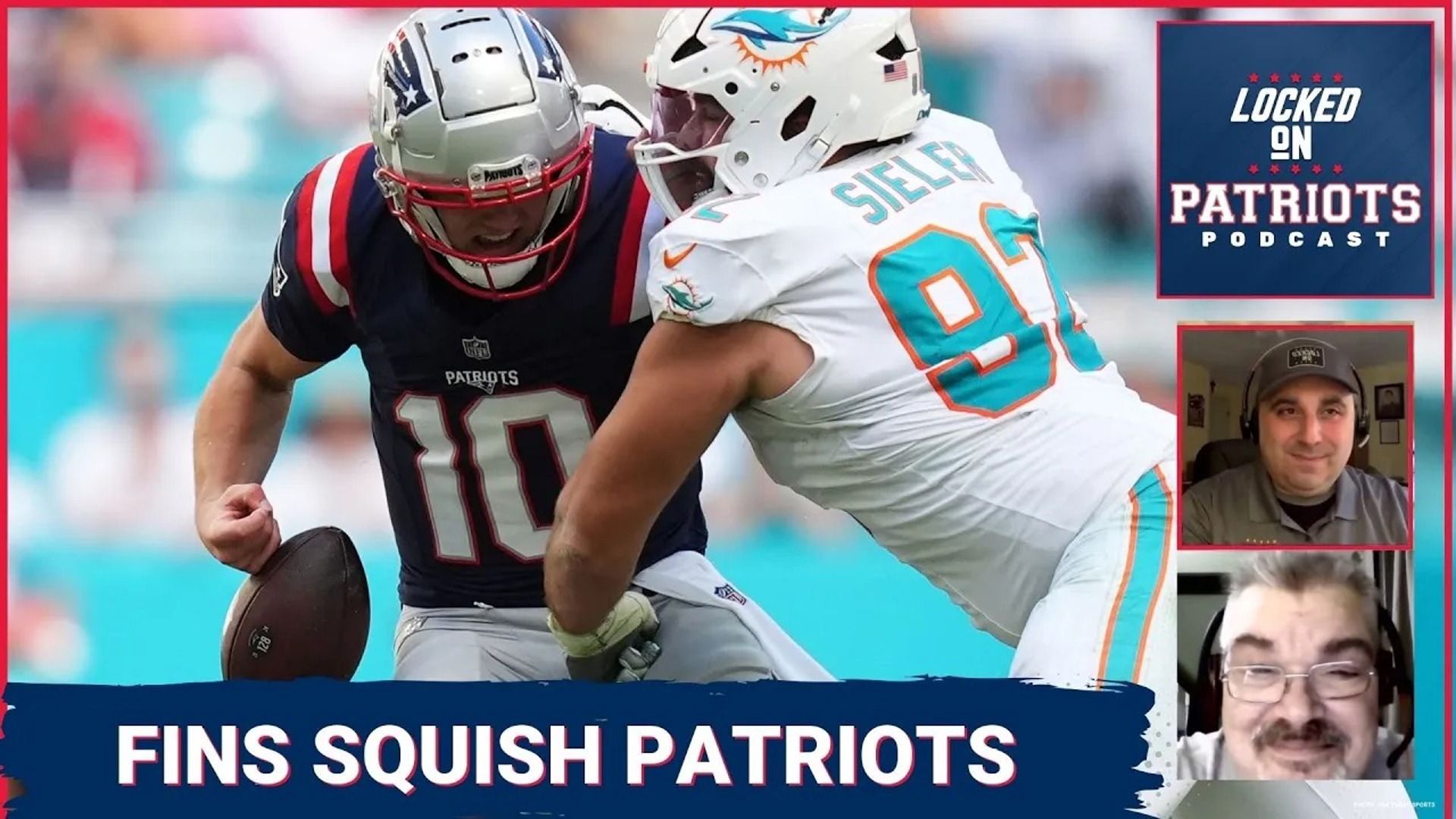 The New England Patriots could not overcome a 24-0 halftime deficit, as a sloppy performance in all three phases led to a 34-15 loss to the Miami Dolphins in Week 12