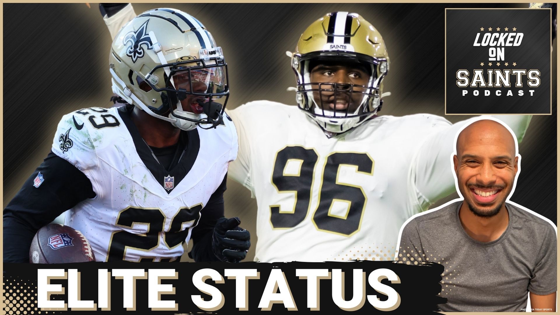 Delving into the potential future stars of the New Orleans Saints, Carl Granderson, Paulson Adebo, Chris Olave and Rashid Shaheed.
