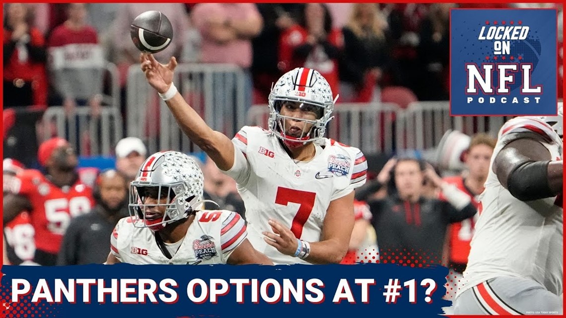 Panthers Options at First Pick, DeAndre Hopkins Trade Destinations & Bijan Robinson's Draft Value