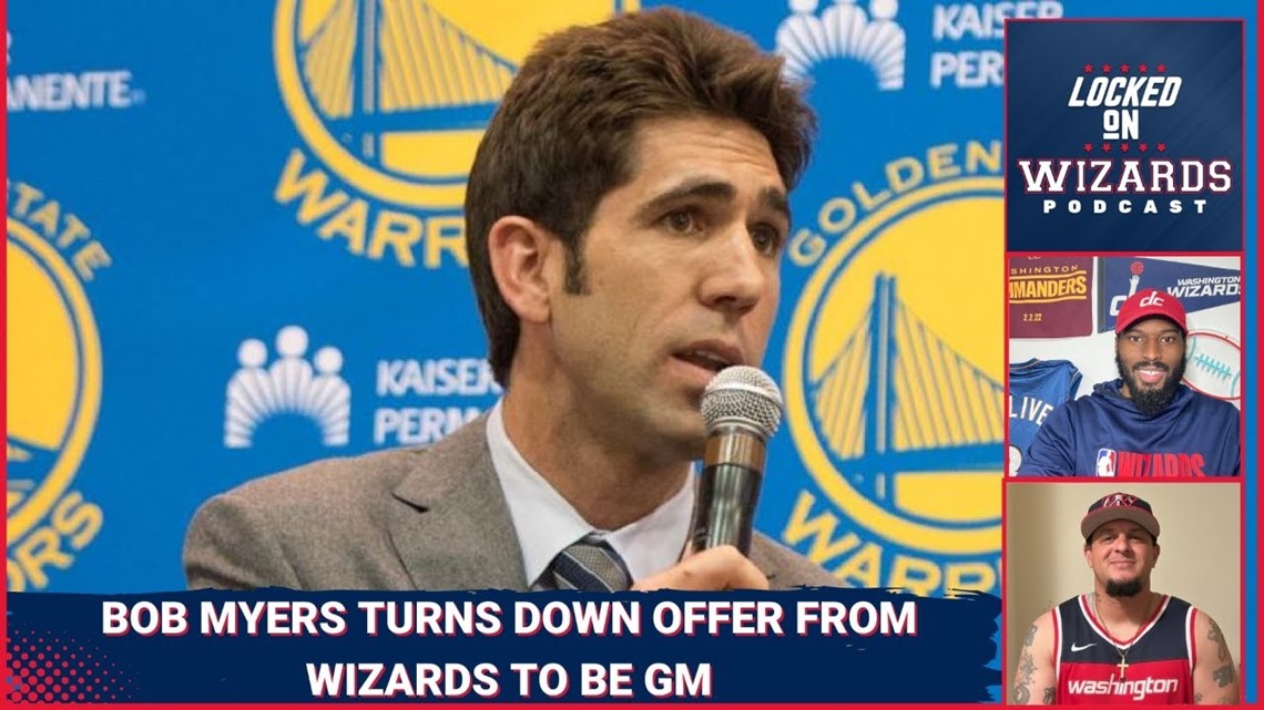 Bob Myers Turns Down Offer From the Washington Wizards. Special guest Kyle Andrews