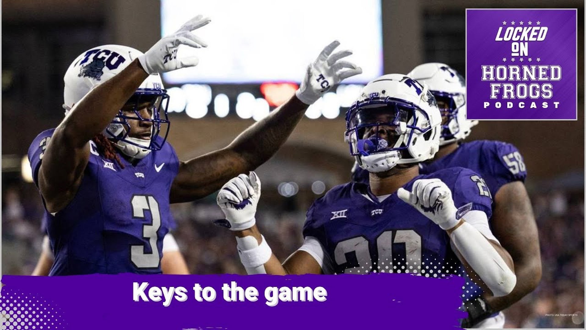 Frogs vs. Knights this Saturday night. What is the key to a TCU victory? We discuss on Locked on Horned Frogs.