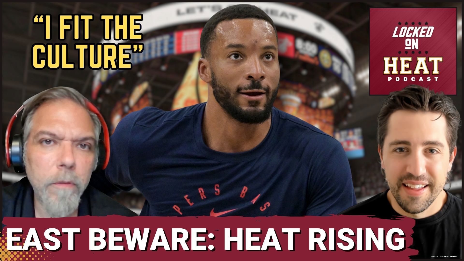 The addition of Norm Powell transforms the Miami Heat's depth chart.