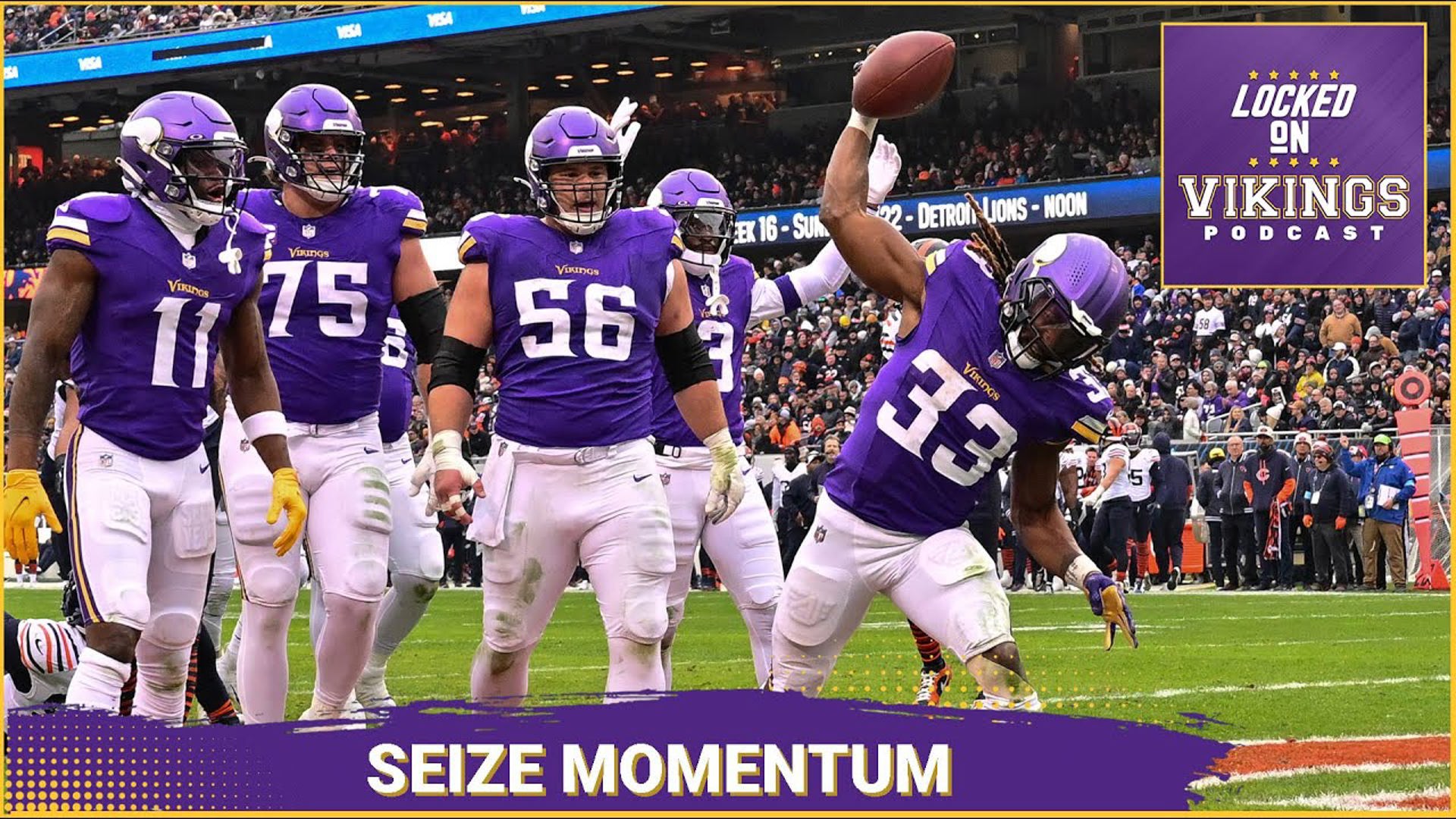 Minnesota Vikings Beat Chicago Bears. A Study In Momentum