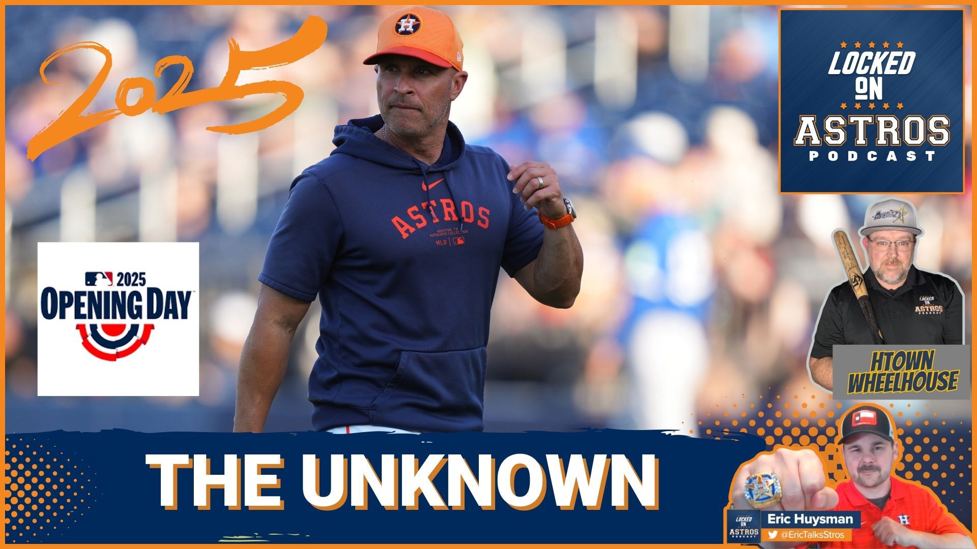 Join Eric Huysman and Brett Chancey for the Locked On Astros podcast as they look ahead to the Houston Astros vs. the New York Mets on Opening Day 2025.