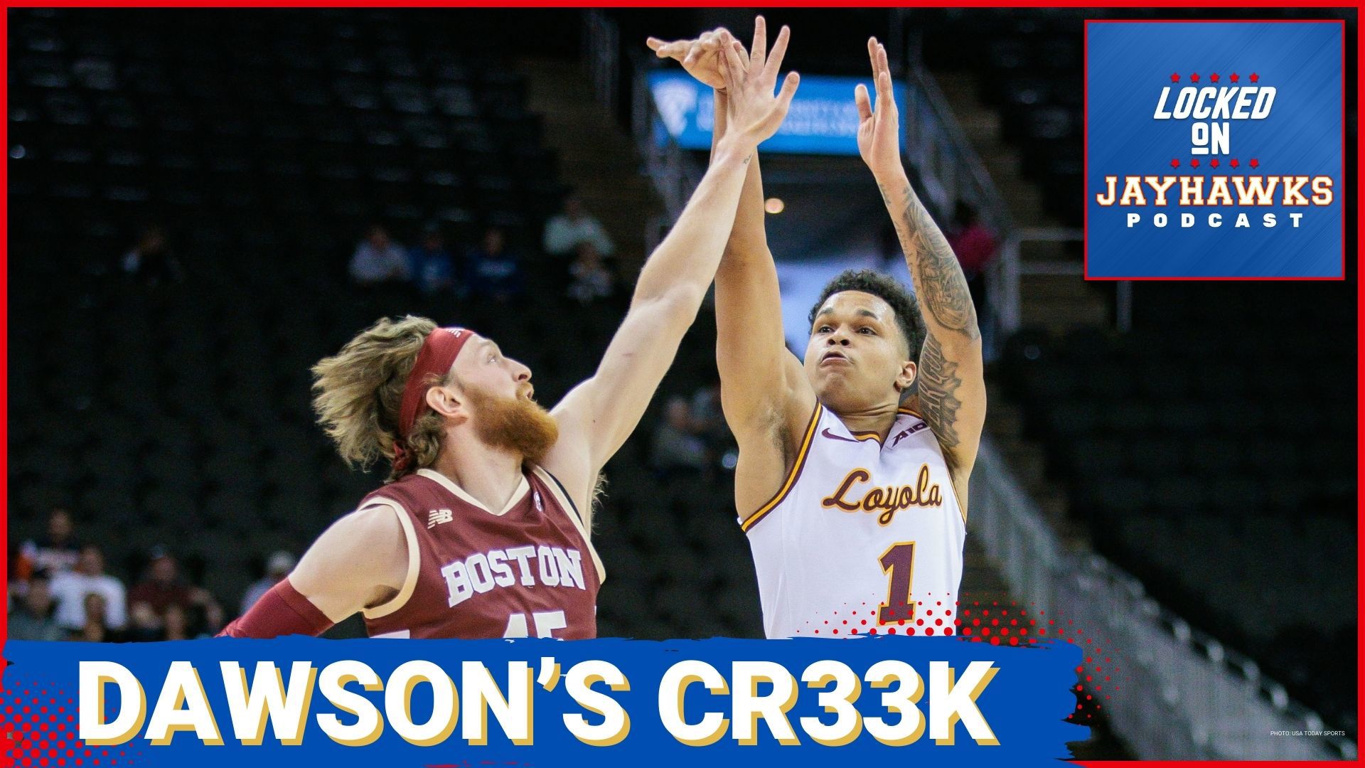 Jayden Dawson Joins Kansas Jayhawks: A Game-Changer for KU Basketball?

The Kansas Jayhawks basketball team welcomes Jayden Dawson, a transfer from Loyola Chicago.