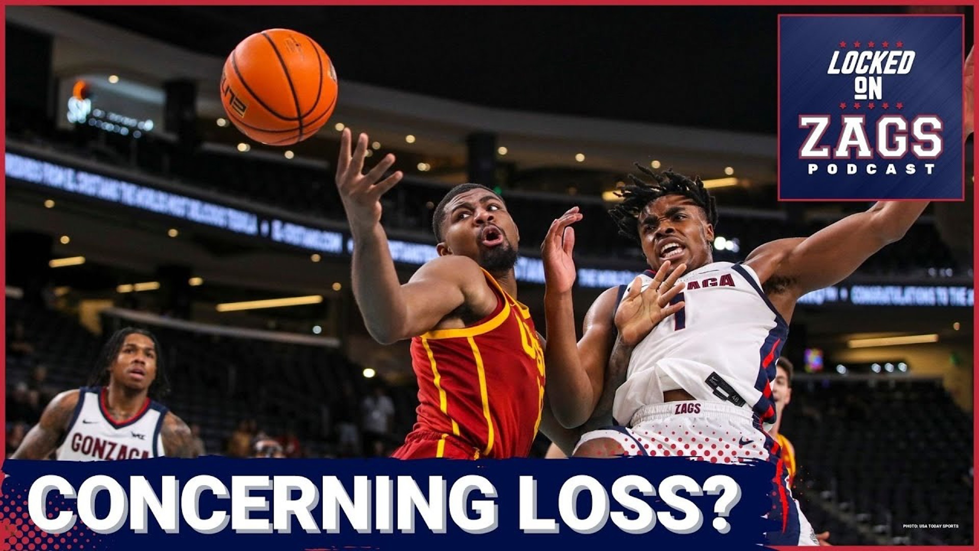 Mark Few and the Gonzaga Bulldogs fell 96-93 to USC in a charity exhibition game.