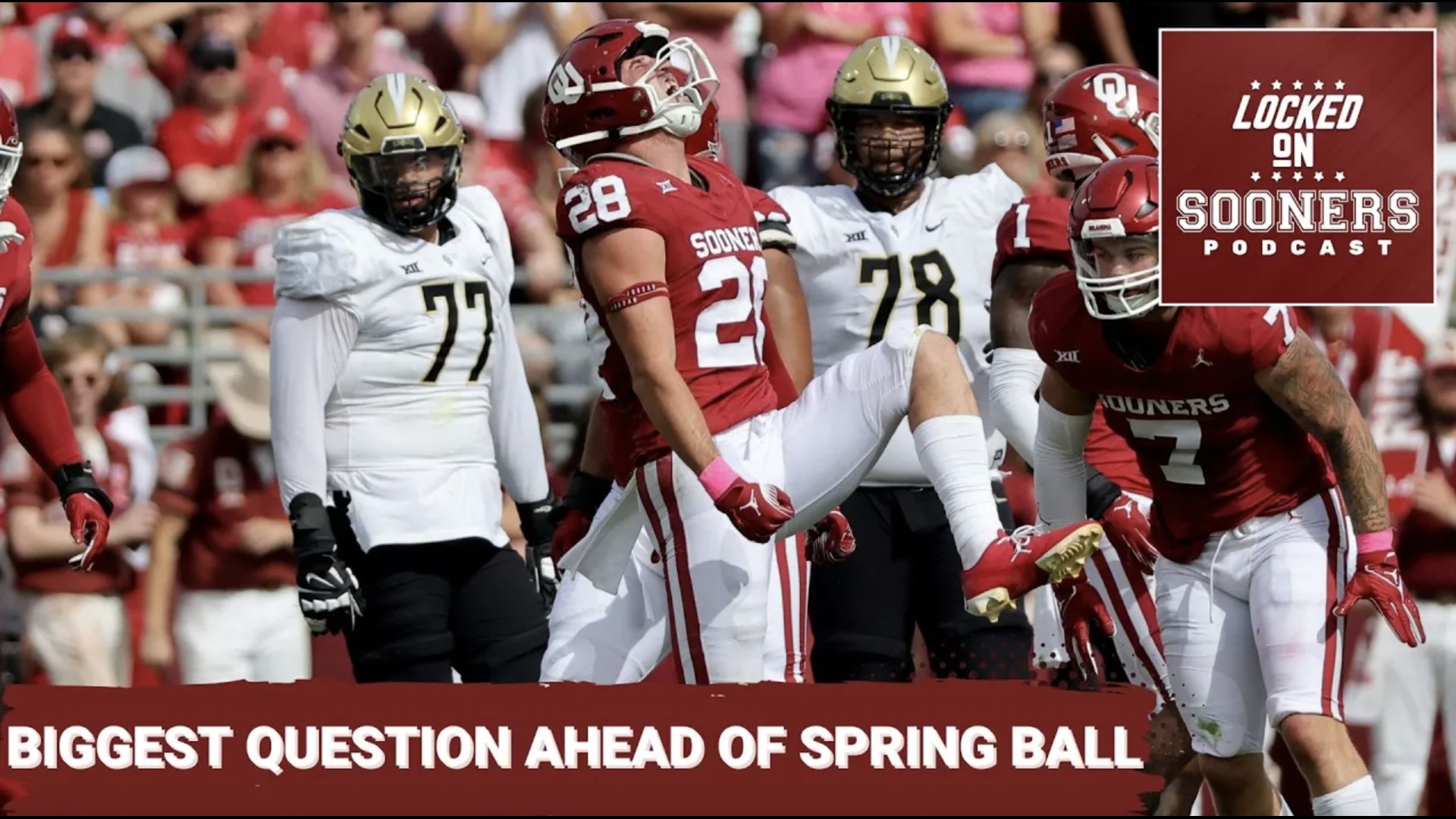 As the Oklahoma Sooners prepare for spring football, what's the biggest question they face? Is it Jackson Arnold's development? The offensive line?