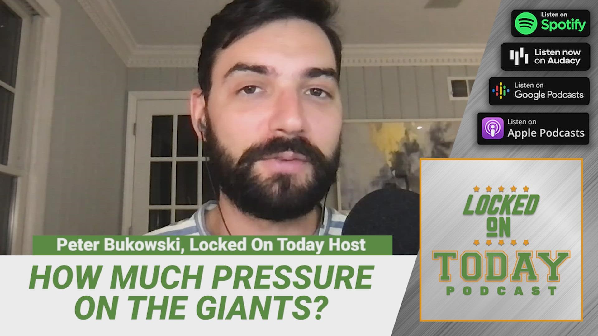 Patricia Traina of Locked On Giants joins Locked On Today to preview Thursday Night Football Giants vs. Washington Football Team.