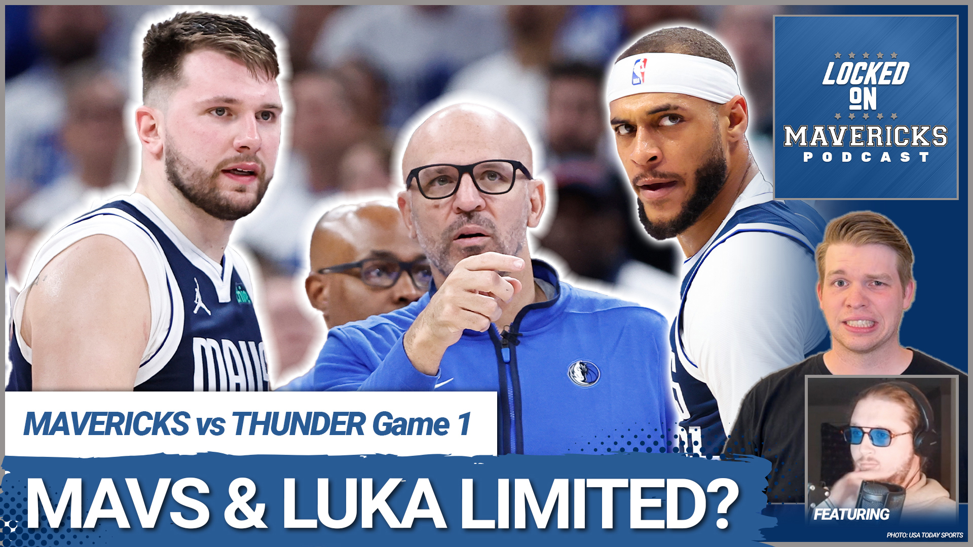 Luka Doncic Isn't Playing 100 for the Mavs in Game 1 vs OKC Thunder