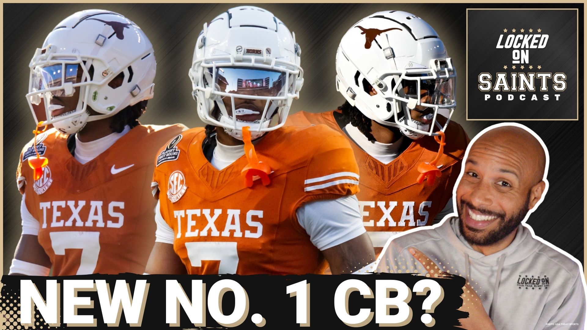 The New Orleans Saints could land their next top cornerback in this year’s 2025 NFL Draft in Texas’s Jahdae Barron.