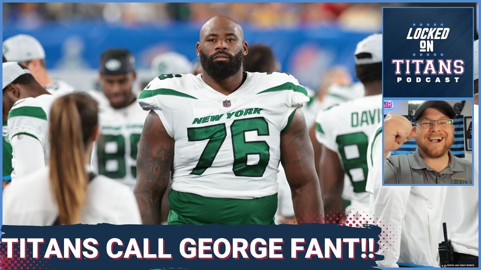 The Tennessee Titans continue shaping their training camp roster and will now bring in free agent offensive tackle George Fant for a visit.