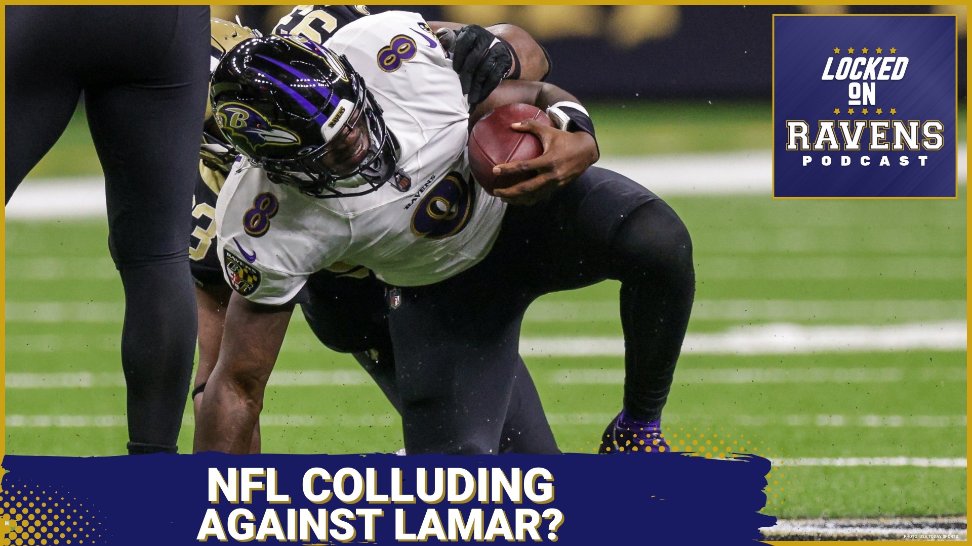 Is the NFL colluding against Baltimore Ravens quarterback Lamar