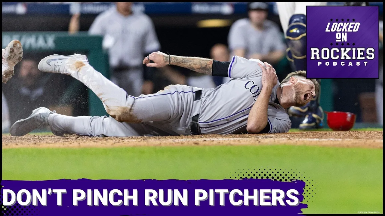 The Rockies had a chance at the end of last night's game to take the lead and due to a short bench, they turned to Kyle Freeland, and it did not go well